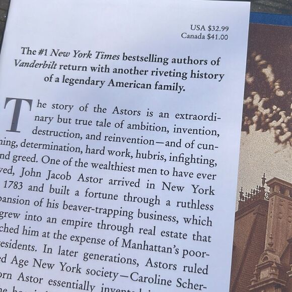 Astor: The Rise and Fall of an American Fortune
by Anderson Cooper
Hardcover - Picture 5 of 7